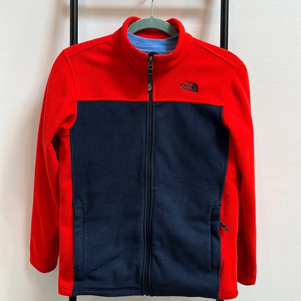 The North Face Boy’s/Garcons Full Zip Jacket Embroidered Logo Size L